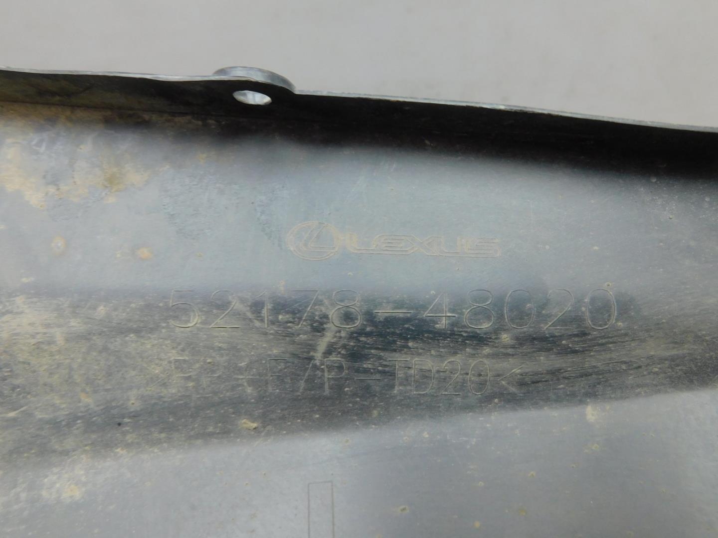 Накладка заднего бампера левая