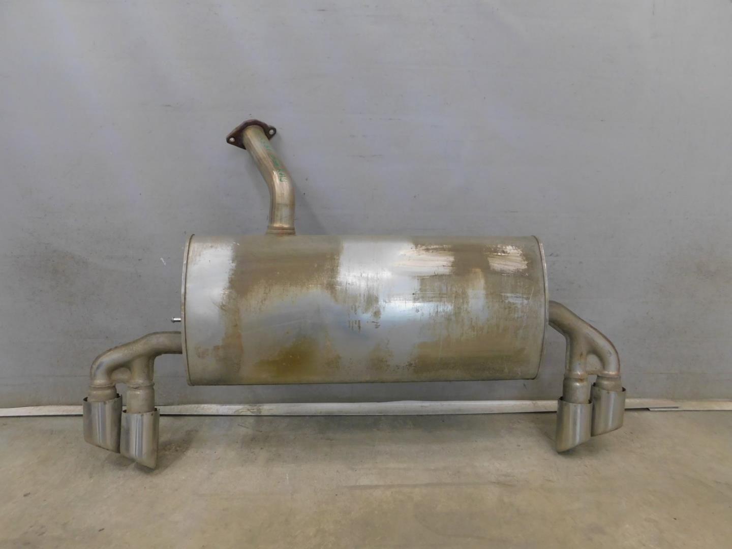 Глушитель задняя часть