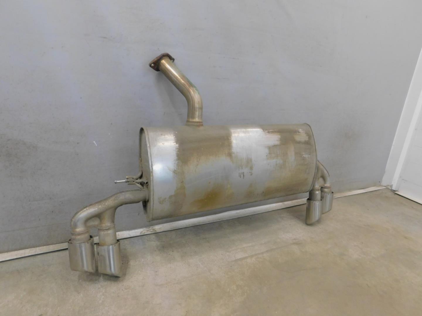 Глушитель задняя часть