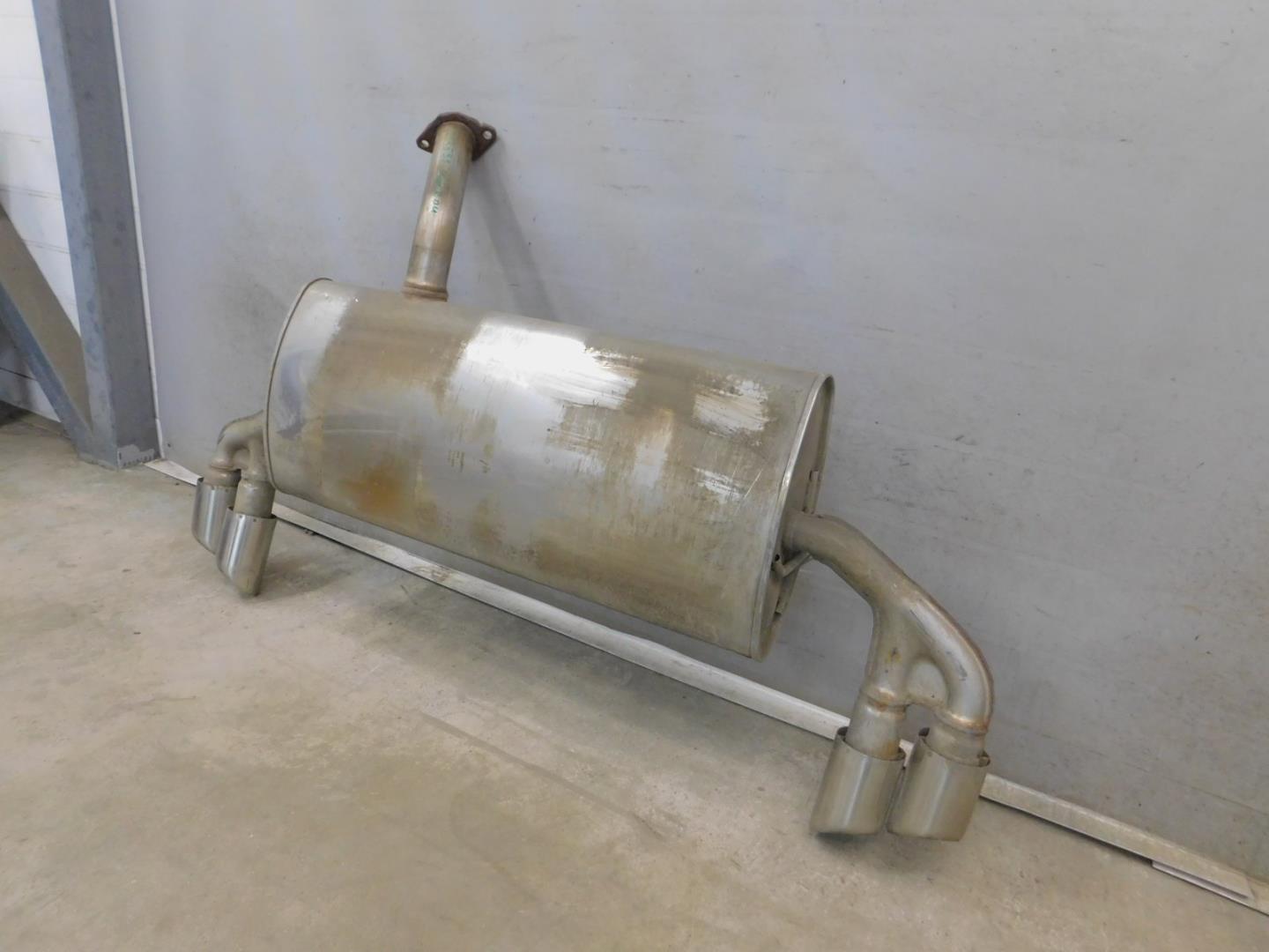 Глушитель задняя часть