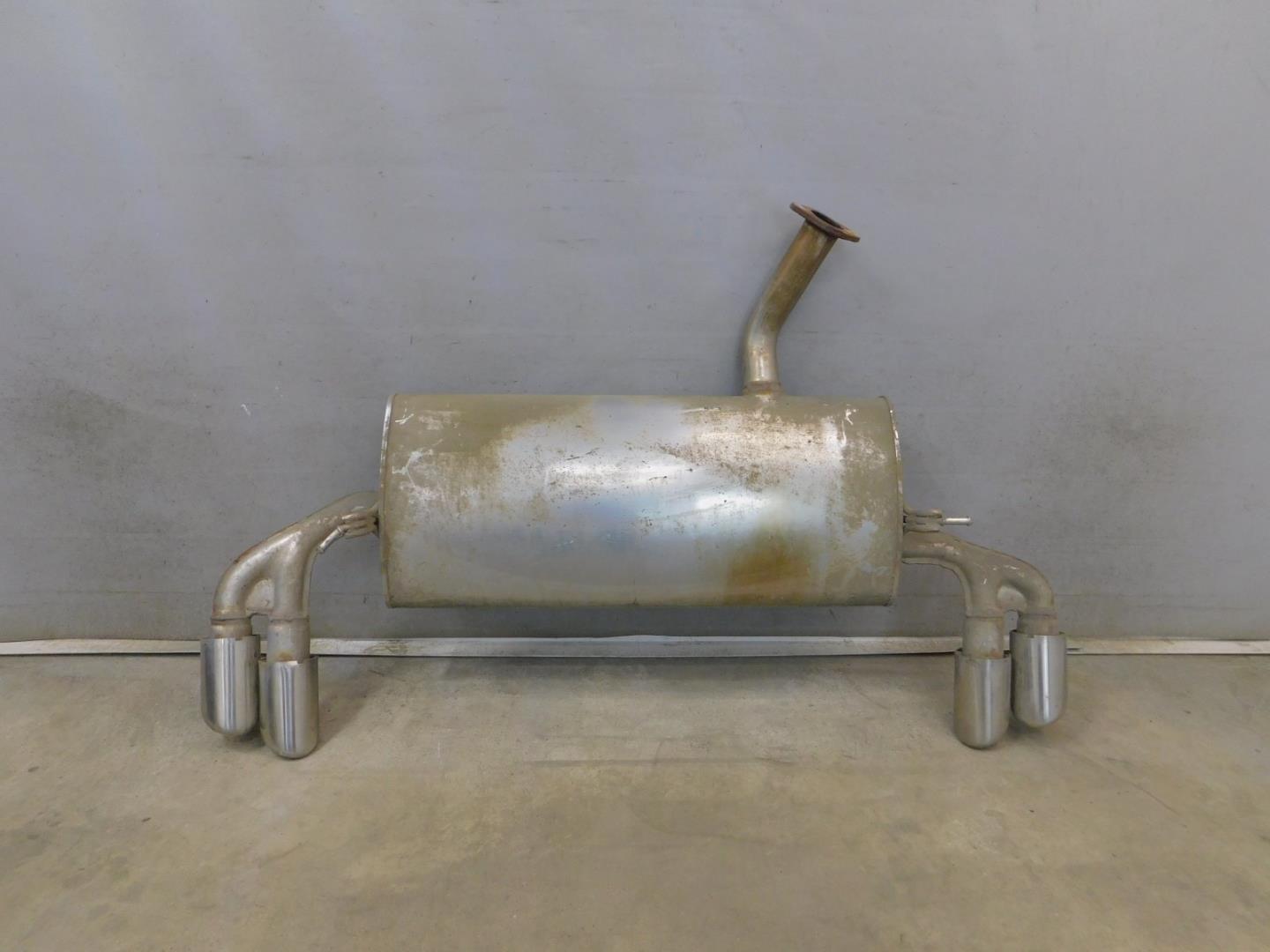 Глушитель задняя часть