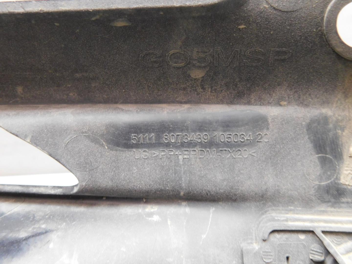 Решетка в бампер левая