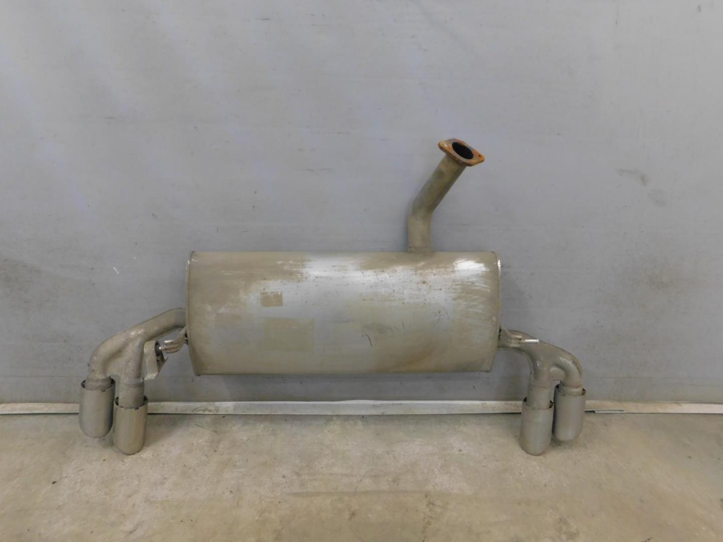 Глушитель задняя часть