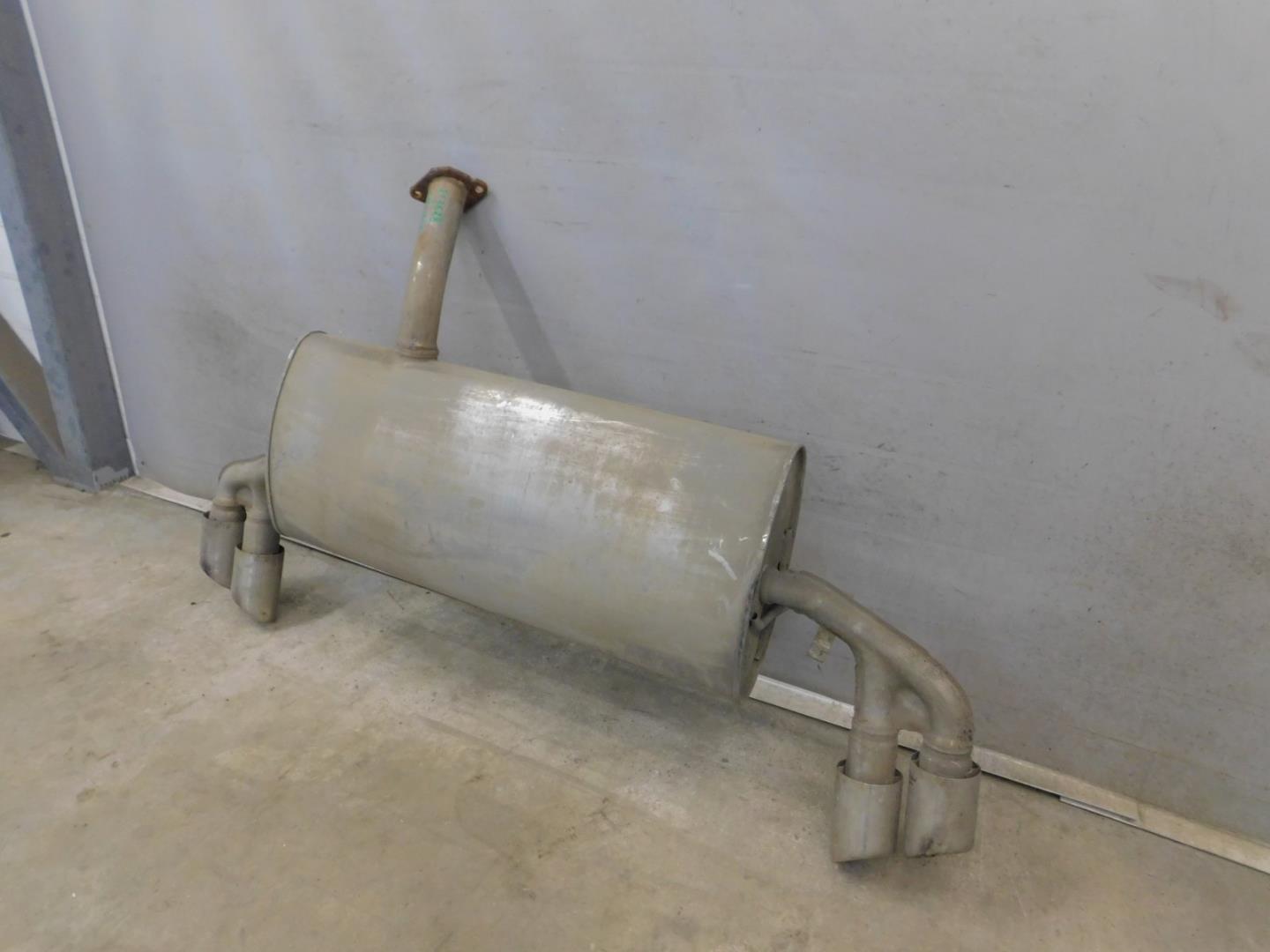 Глушитель задняя часть