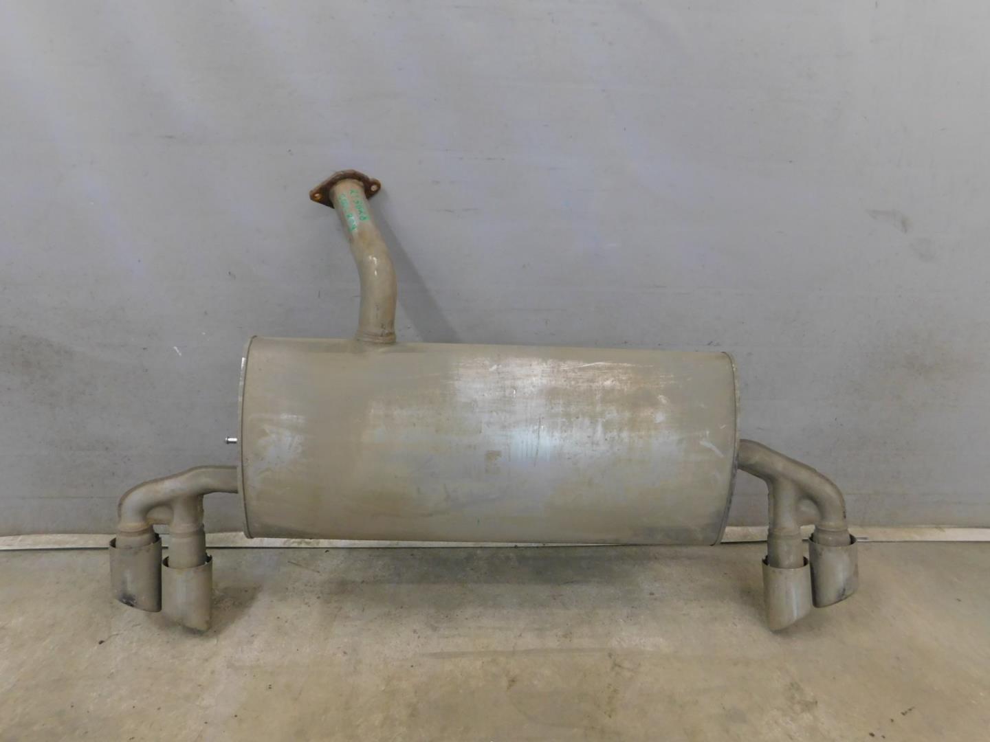 Глушитель задняя часть