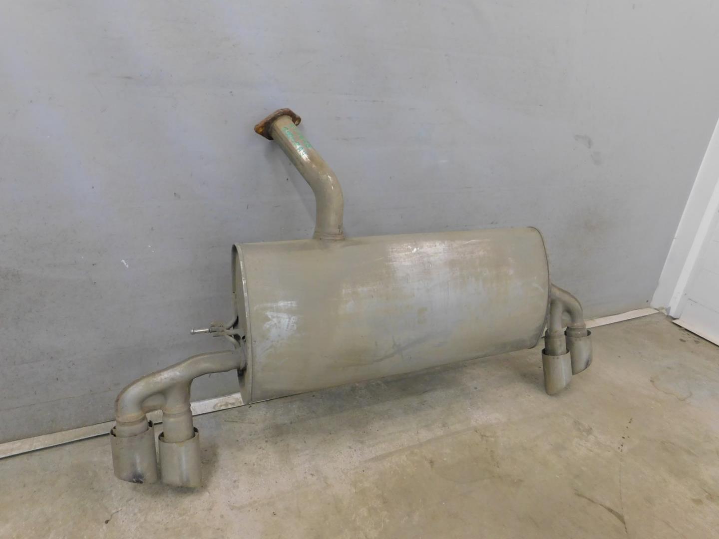 Глушитель задняя часть