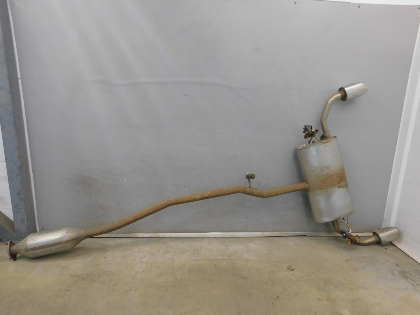 Глушитель задняя часть