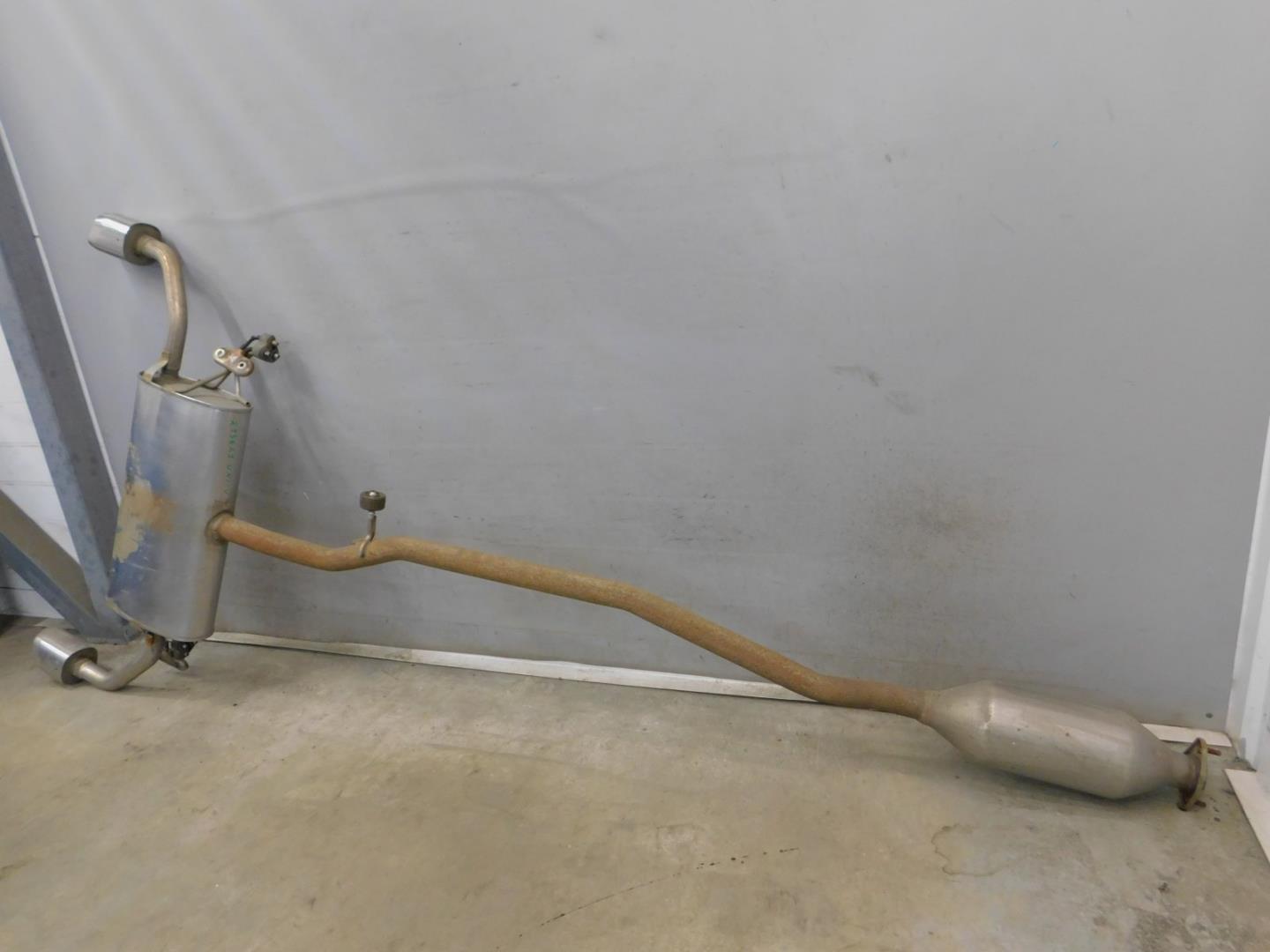 Глушитель задняя часть