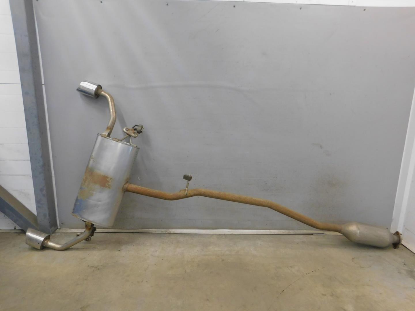 Глушитель задняя часть