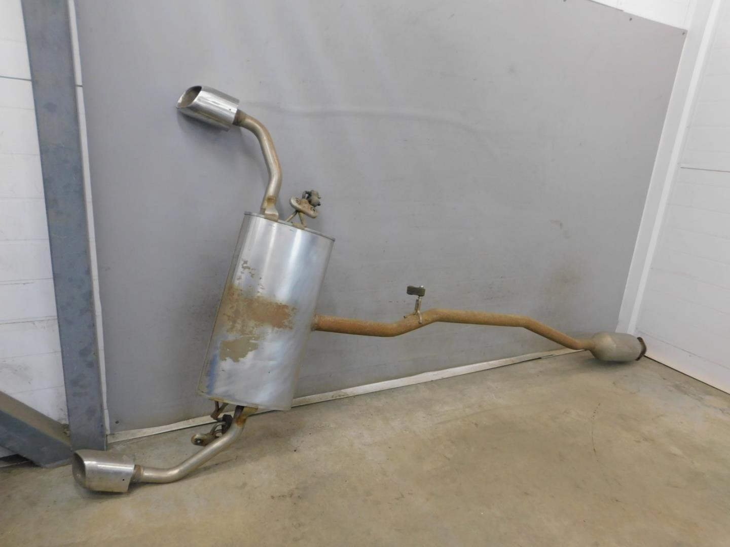 Глушитель задняя часть