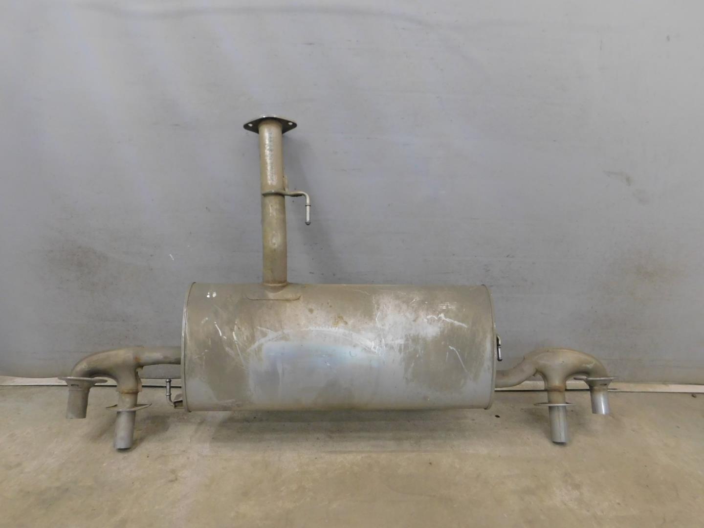 Глушитель задняя часть