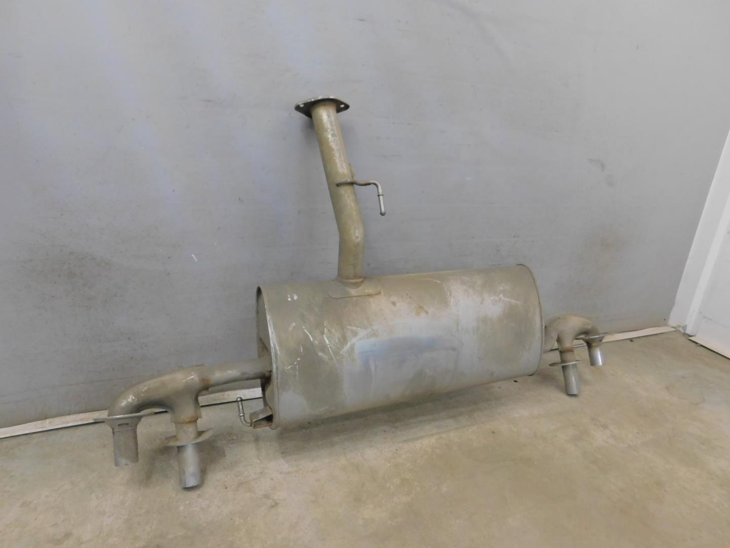 Глушитель задняя часть