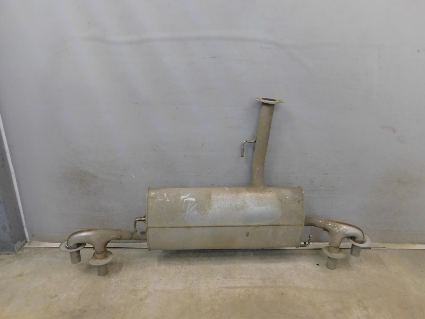 Глушитель задняя часть