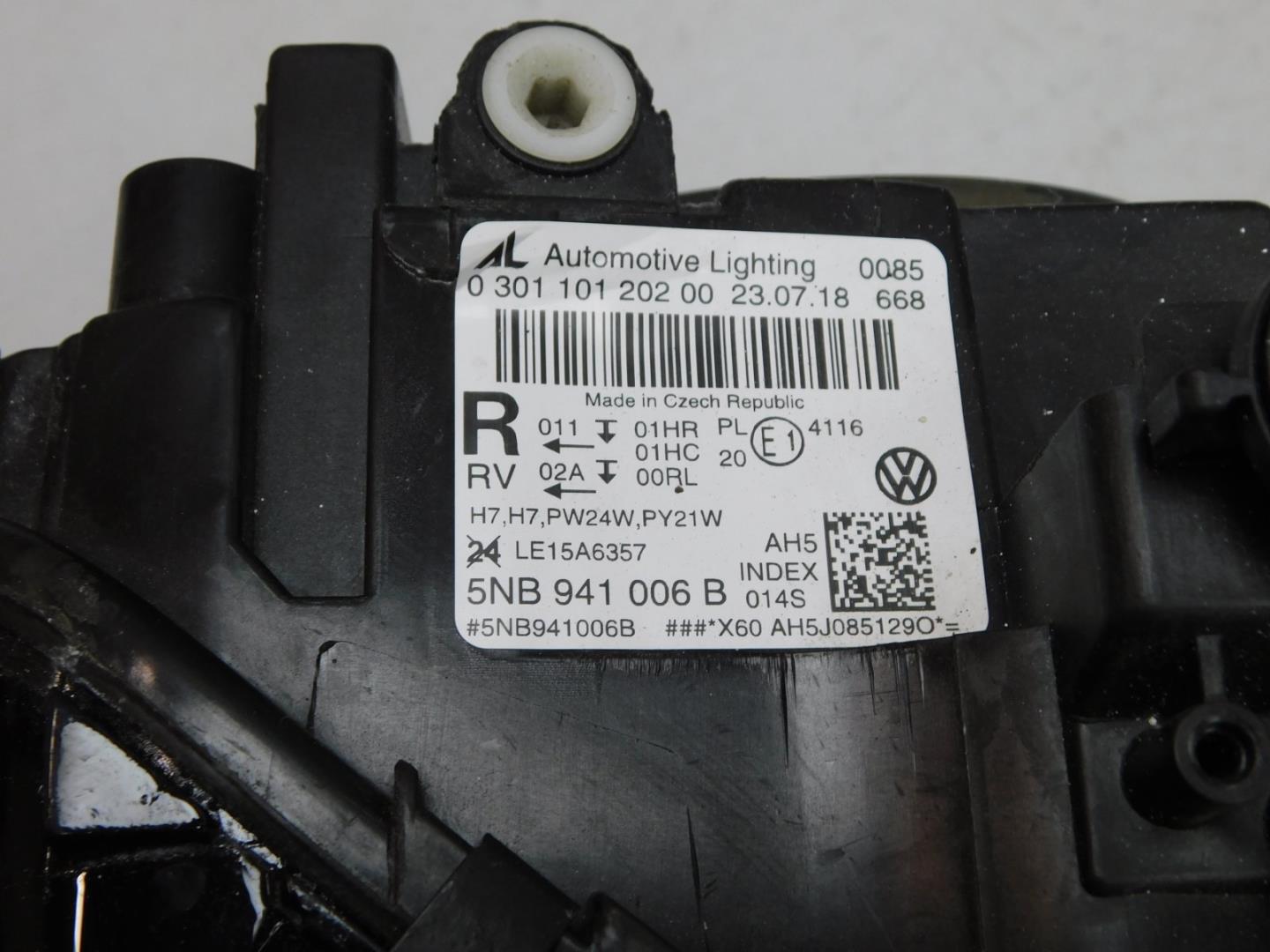 Фара правая