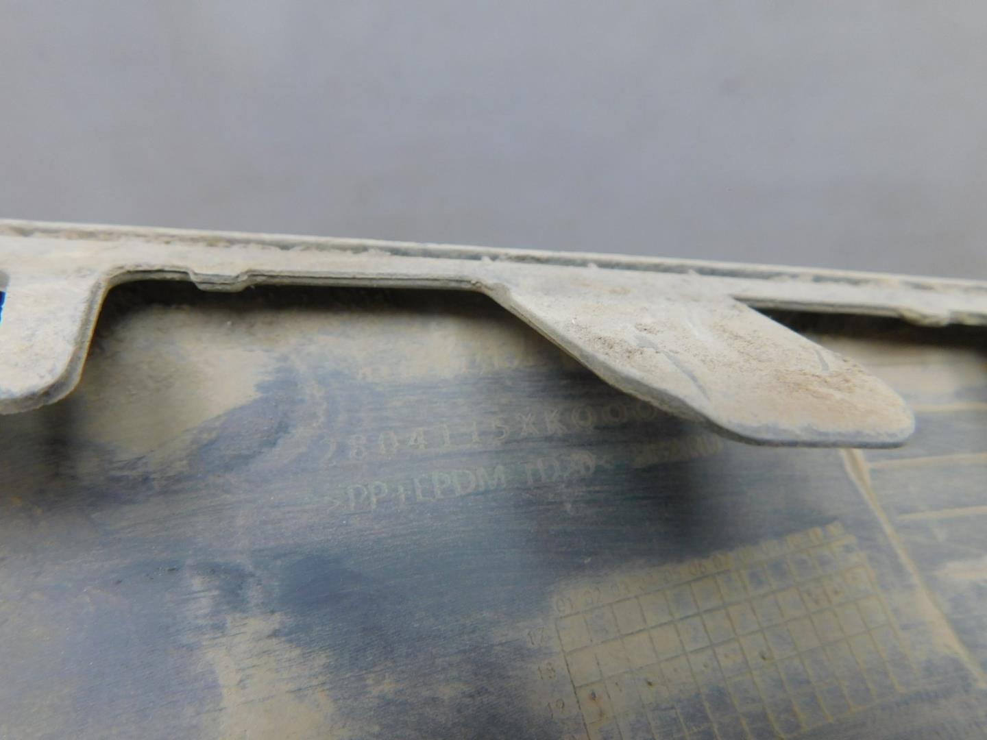 Накладка заднего бампера левая