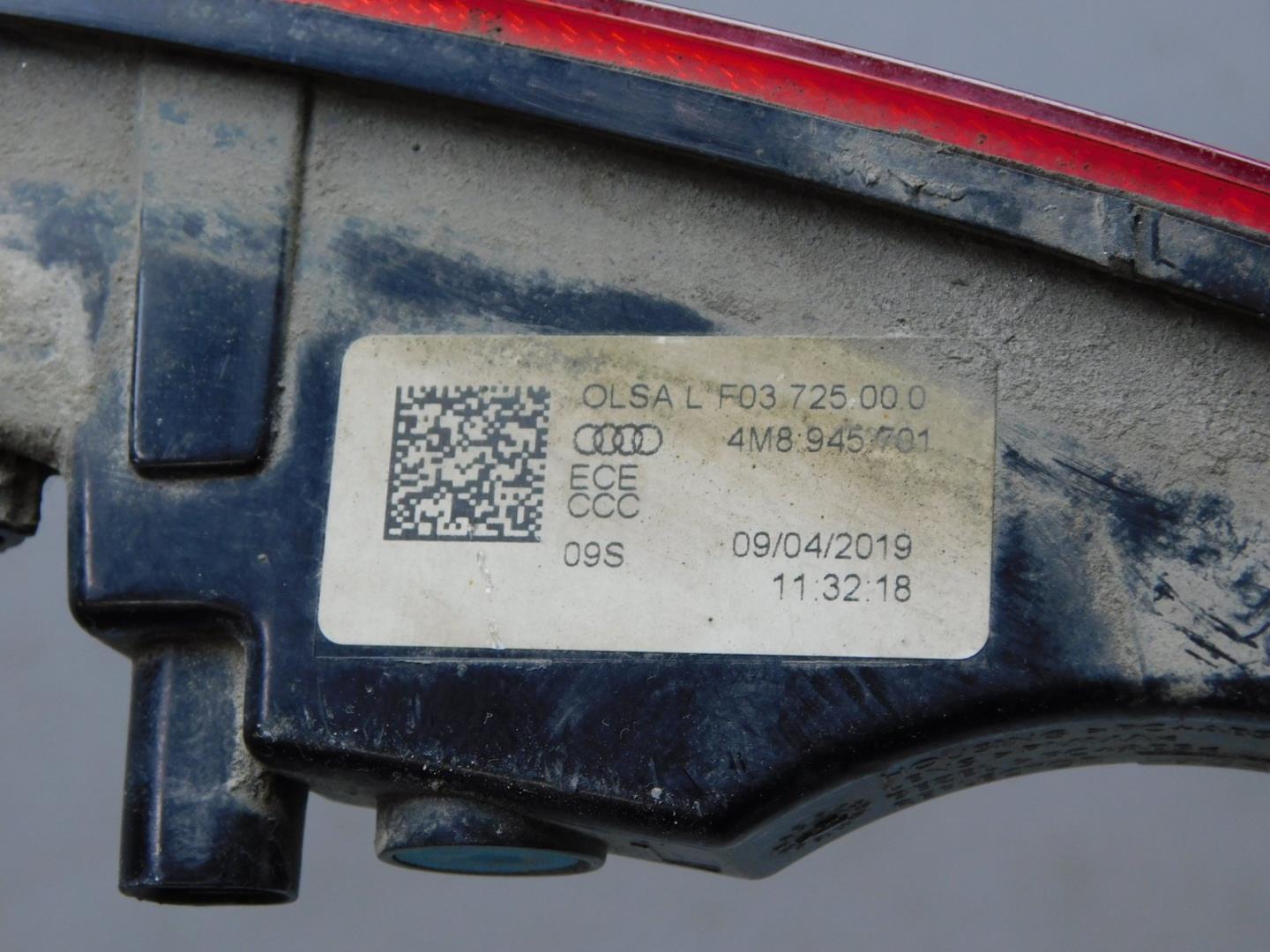 Фонарь задний в бампер левый