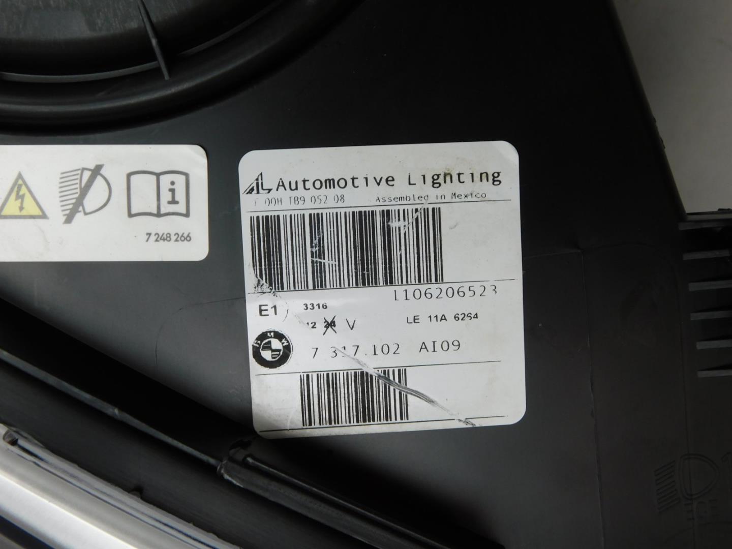 Фара правая