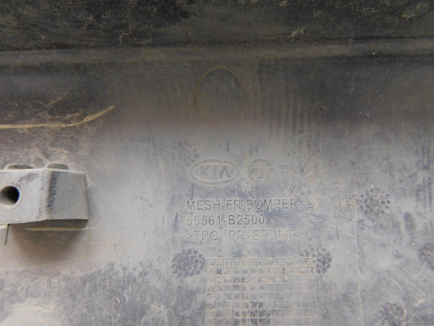 Решетка в бампер центральная