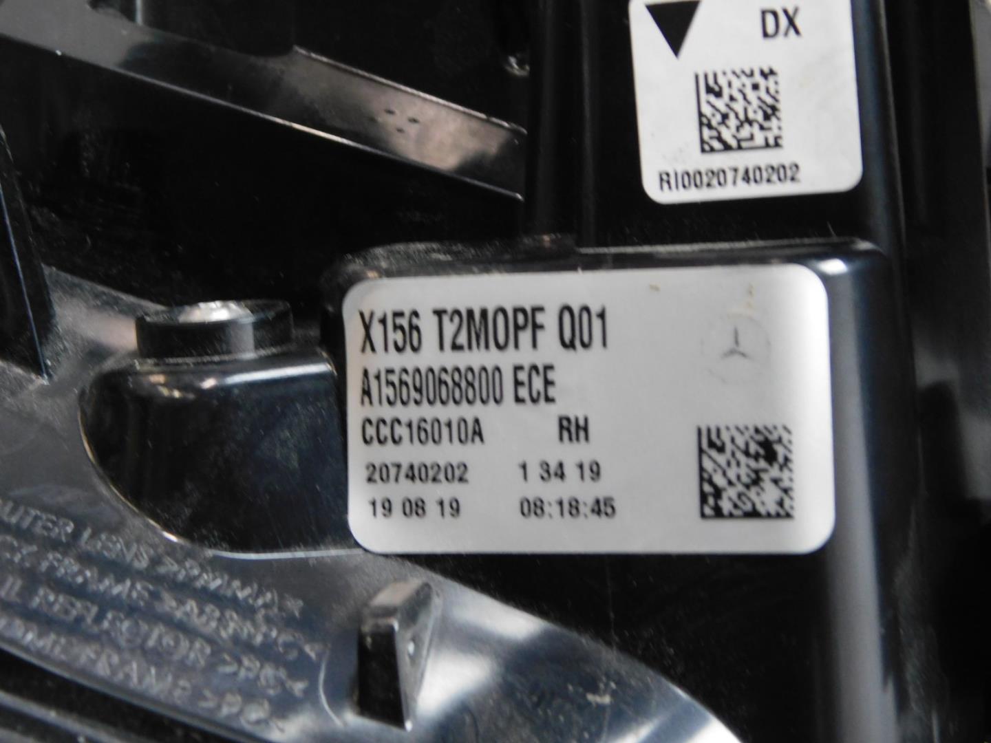 Фонарь задний внутренний правый