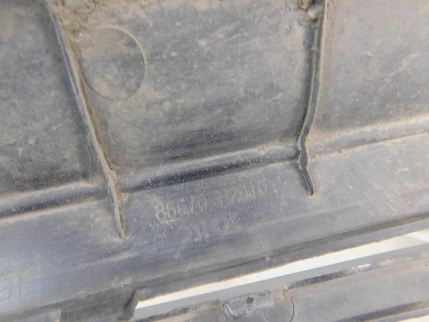 Накладка заднего бампера