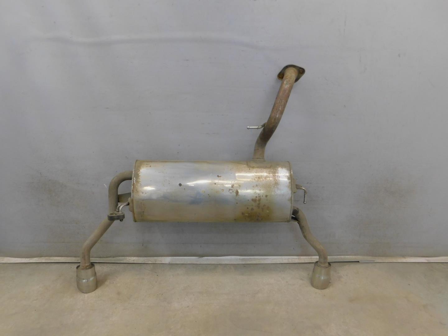 Глушитель задняя часть