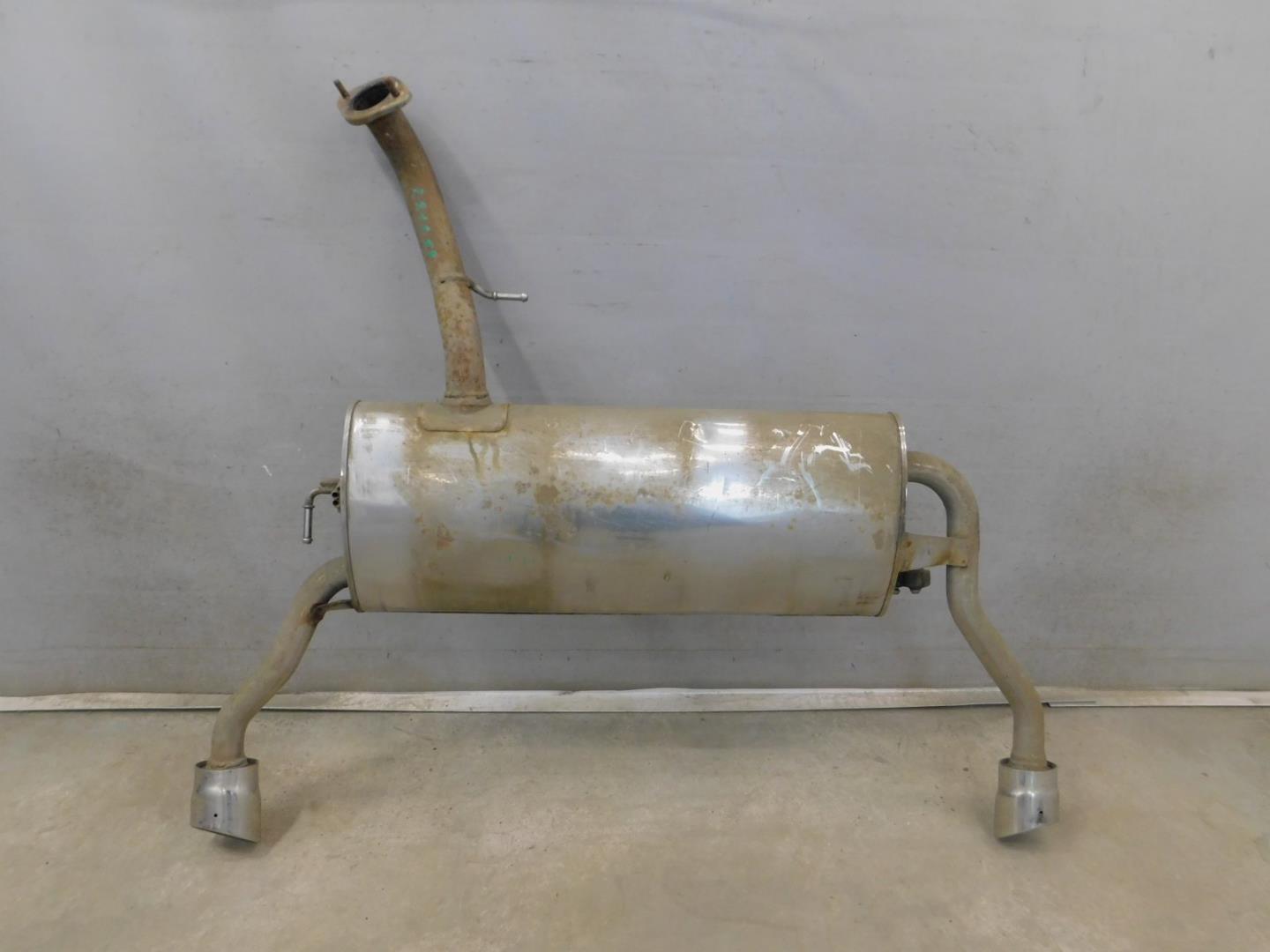 Глушитель задняя часть