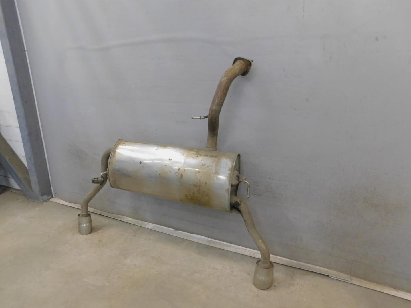 Глушитель задняя часть