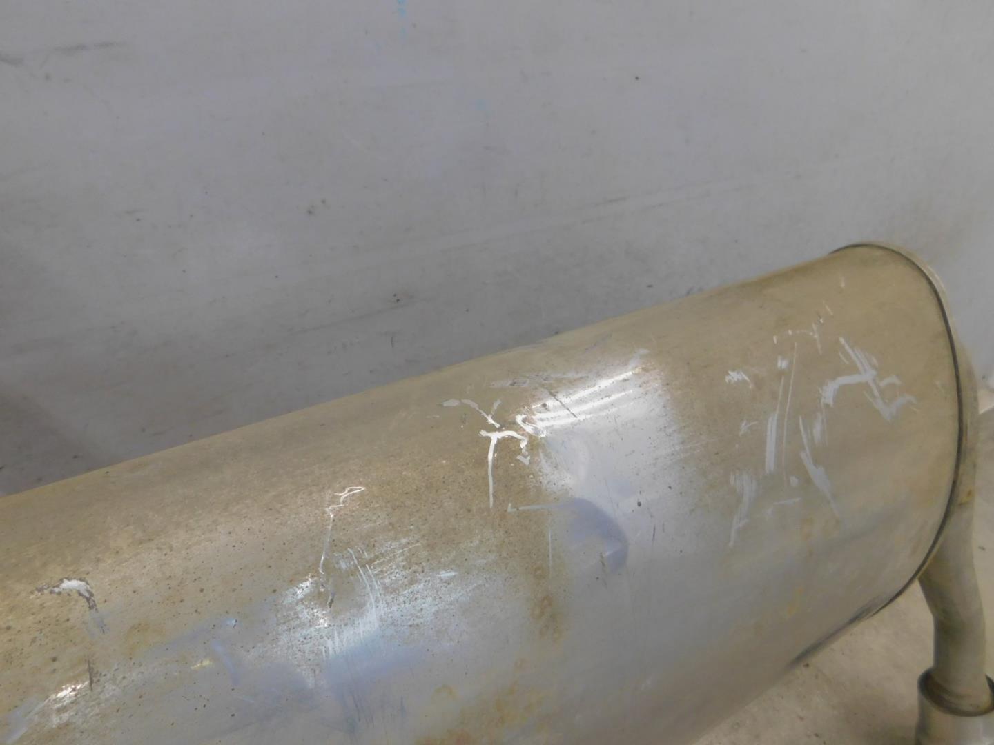 Глушитель задняя часть