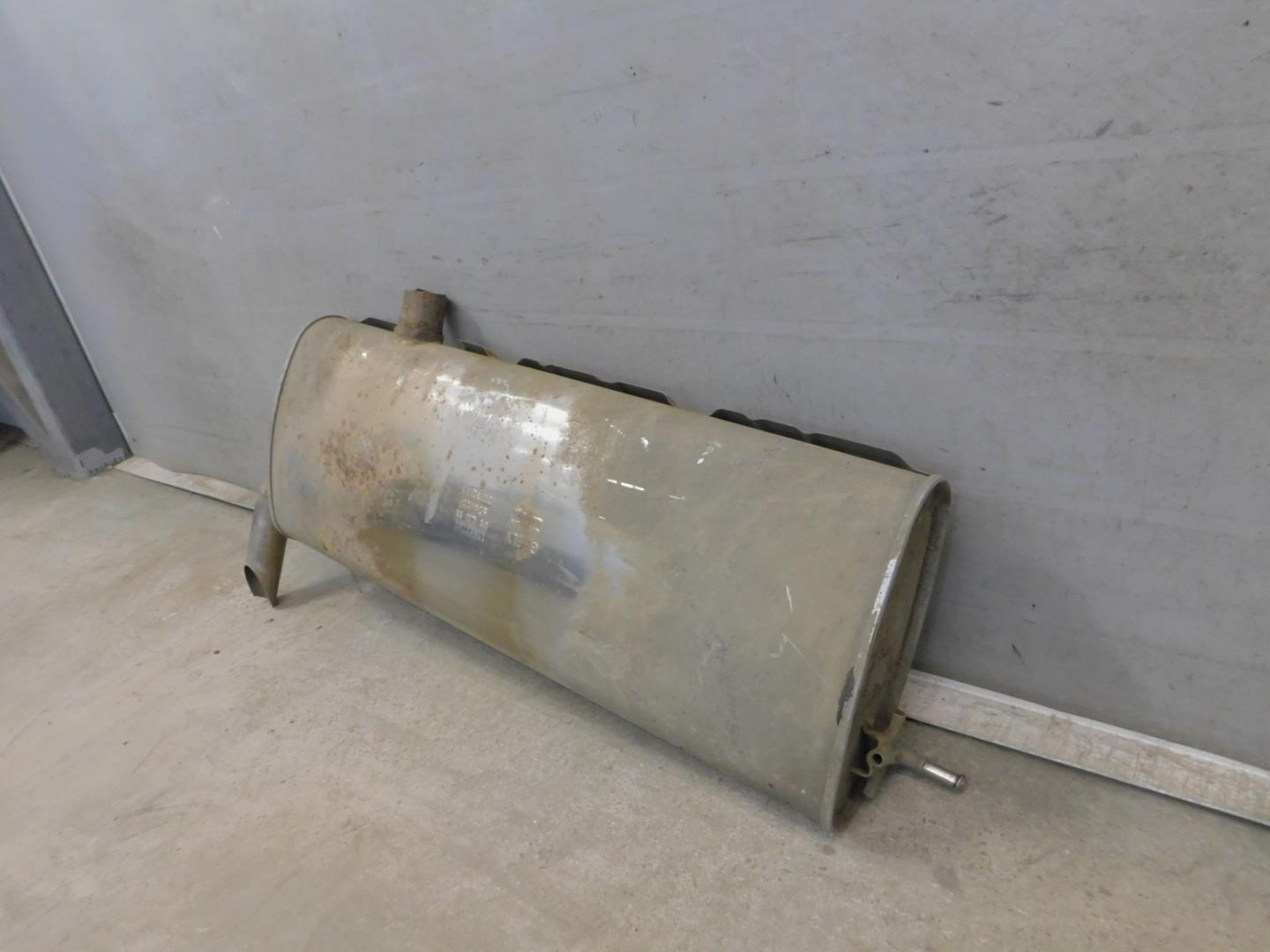 Глушитель задняя часть