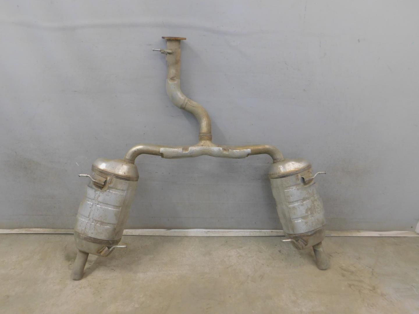 Глушитель задняя часть