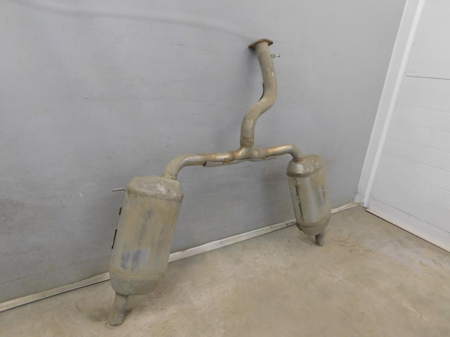 Глушитель задняя часть