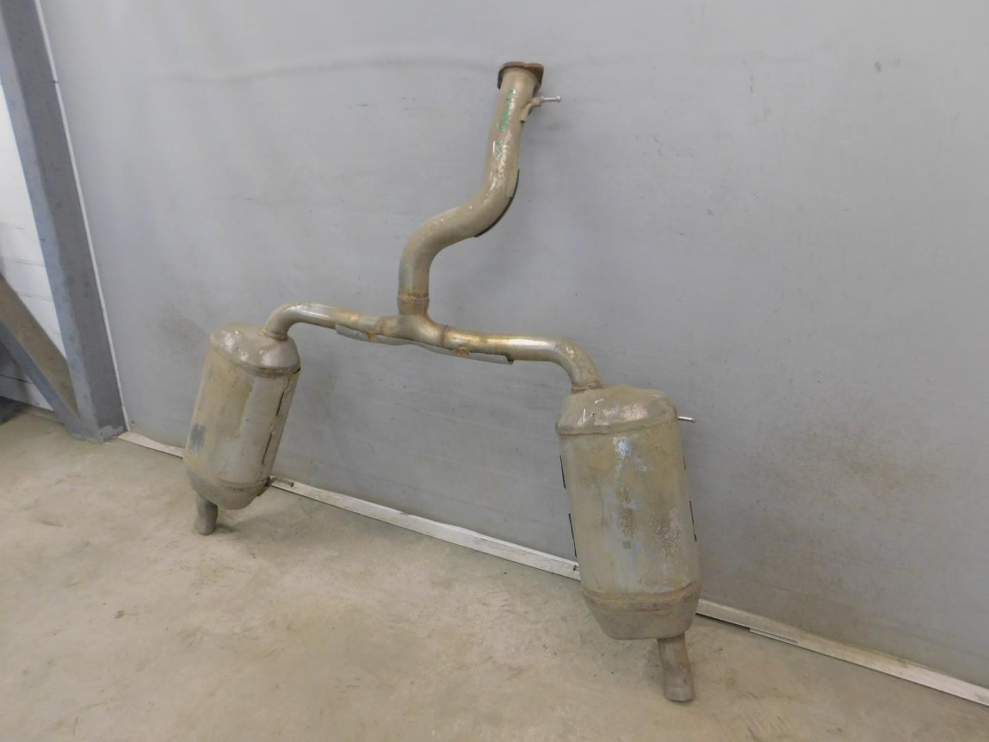 Глушитель задняя часть