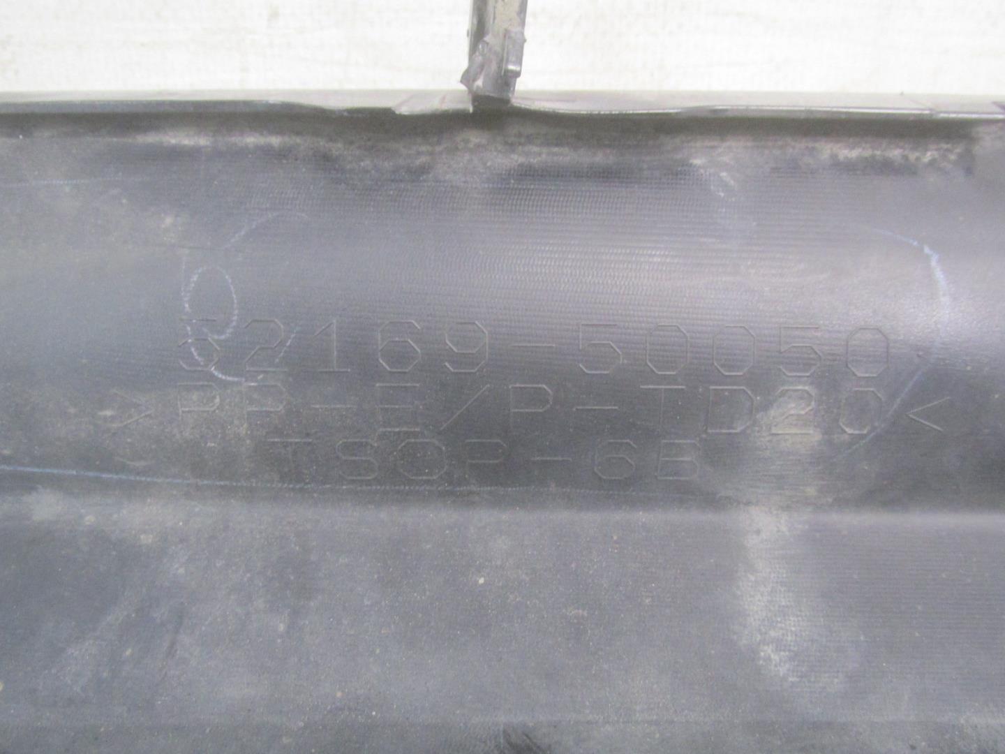 Накладка заднего бампера