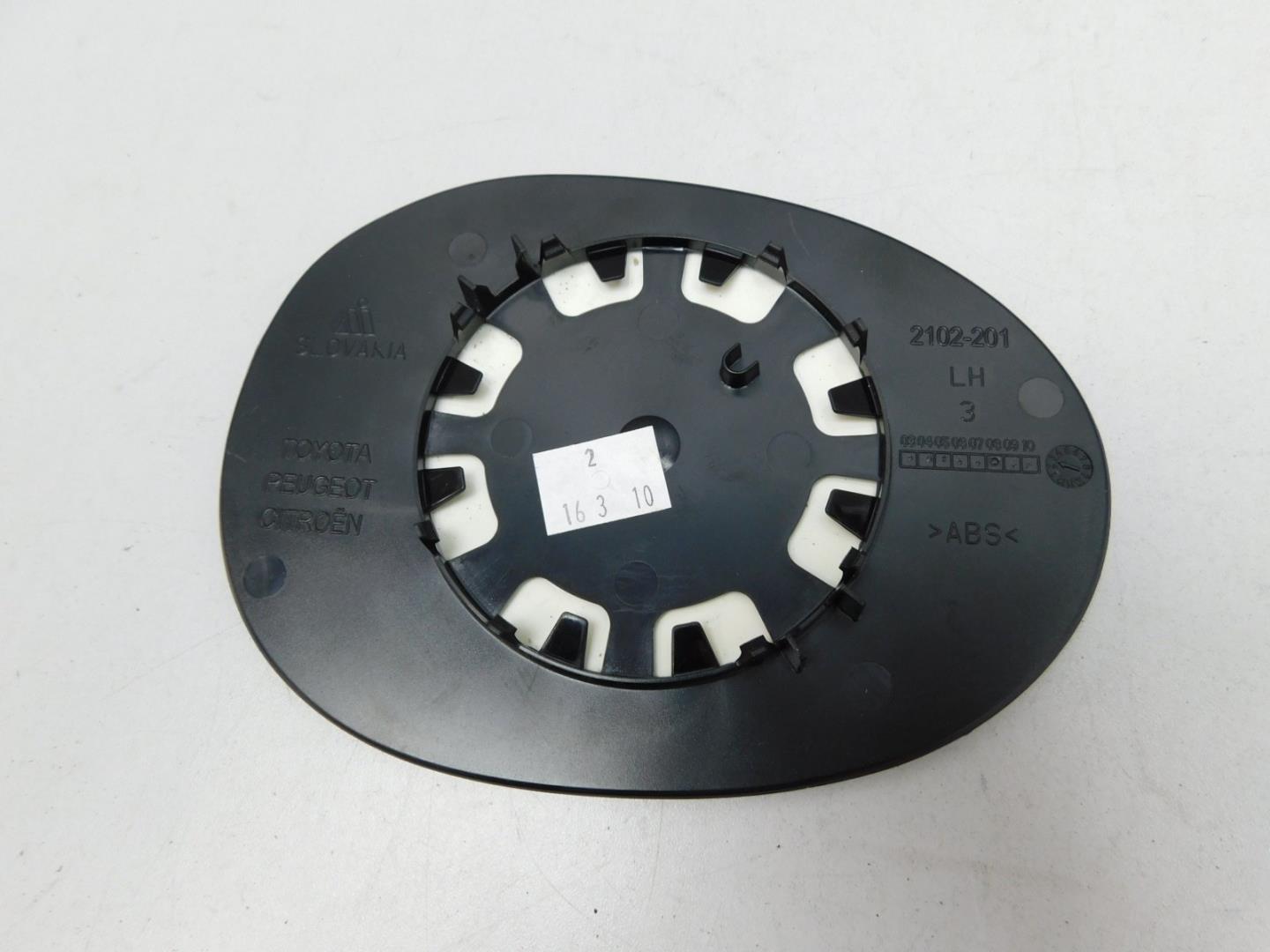 Стекло зеркала электрического левого