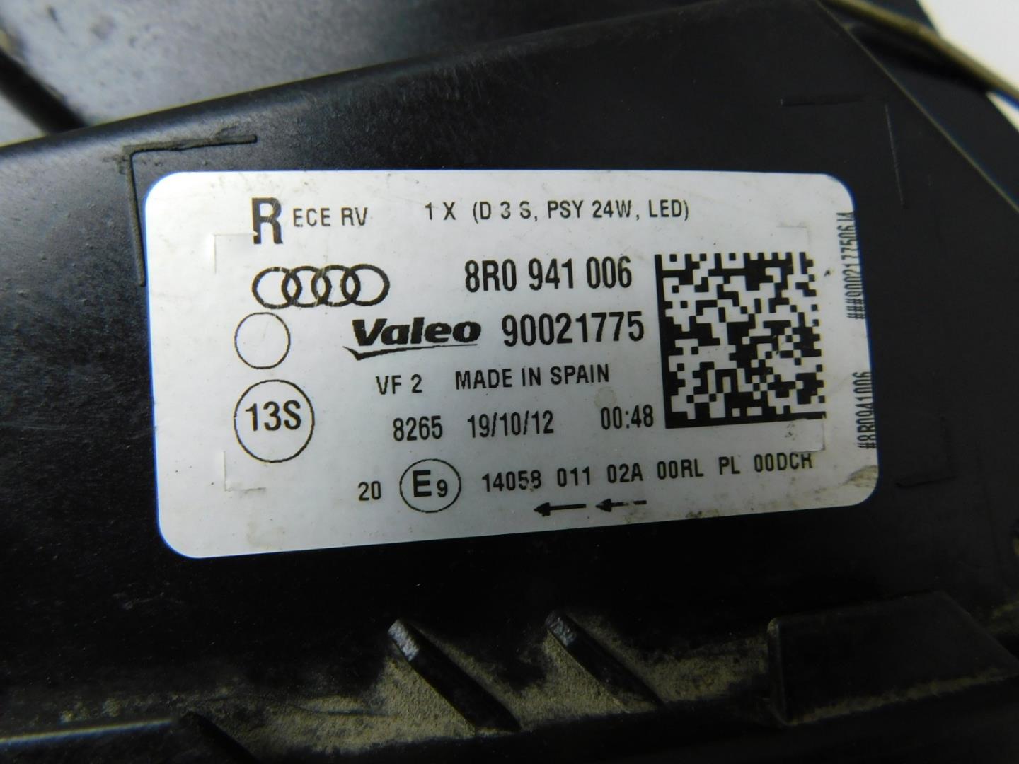 Фара правая