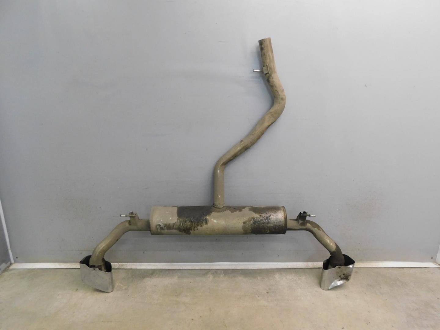 Глушитель задняя часть