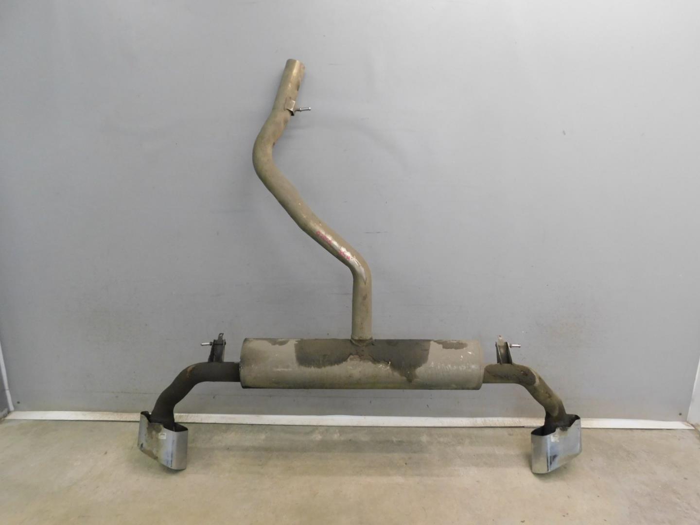 Глушитель задняя часть