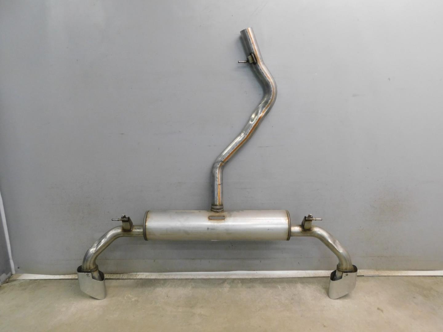 Глушитель задняя часть