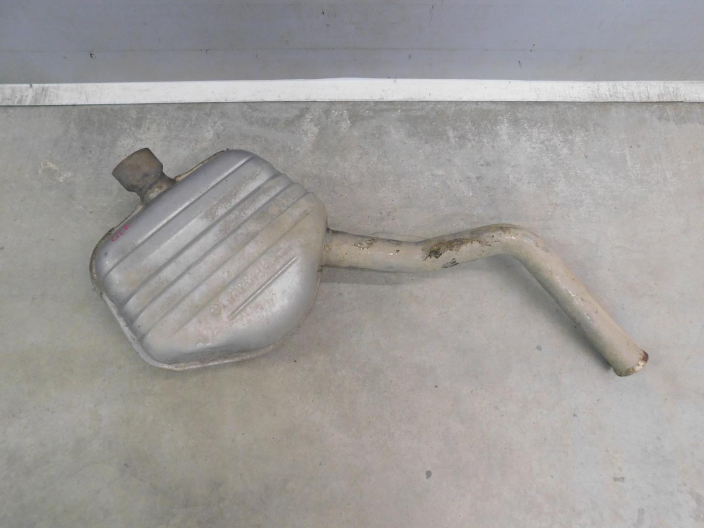 Глушитель задняя часть