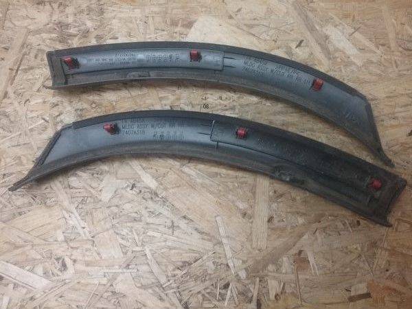 Накладка заднего бампера левая