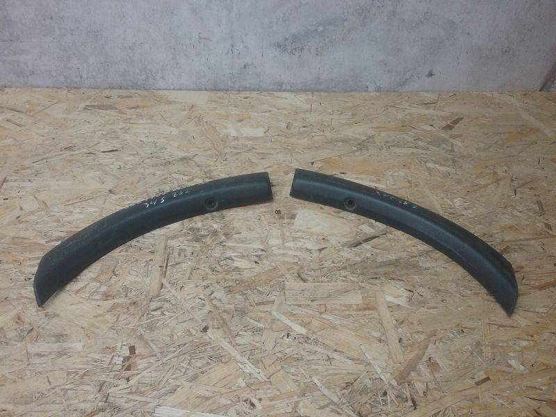 Накладка заднего бампера левая