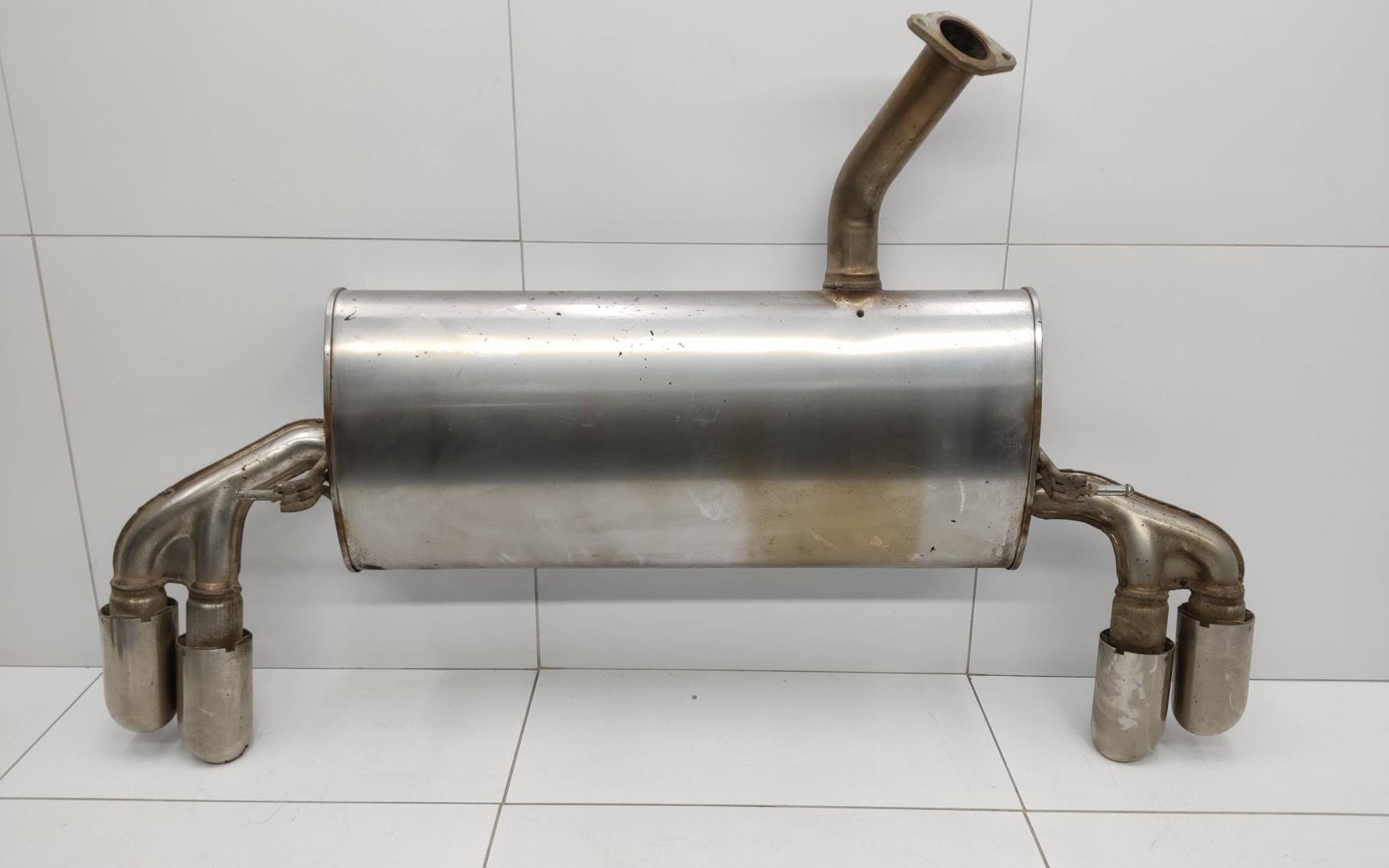 Глушитель задняя часть