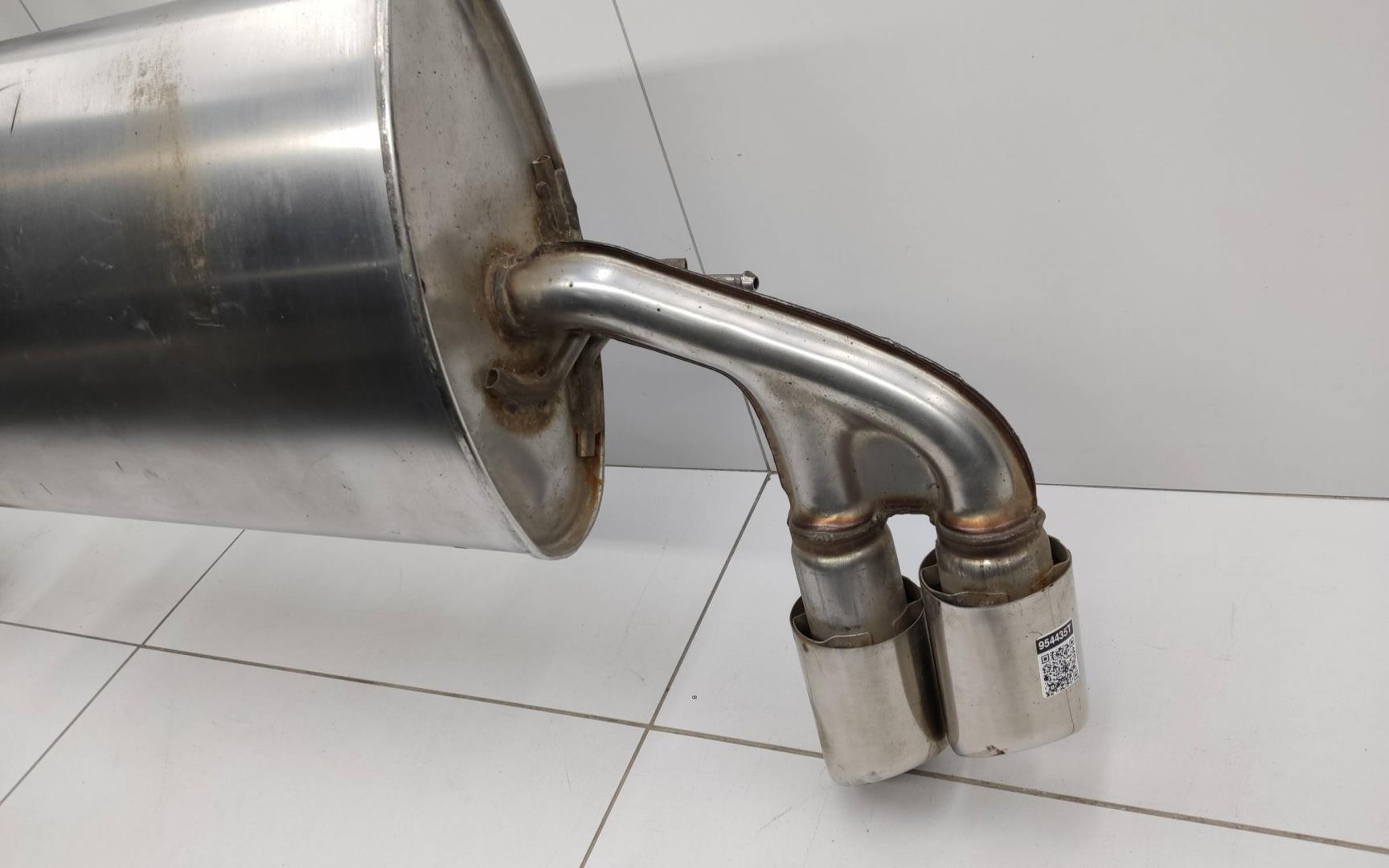 Глушитель задняя часть