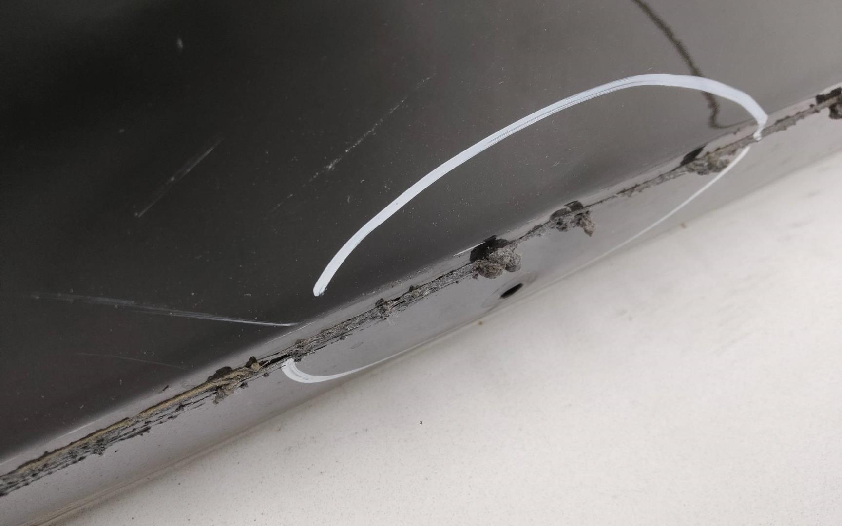 Дверь задняя левая