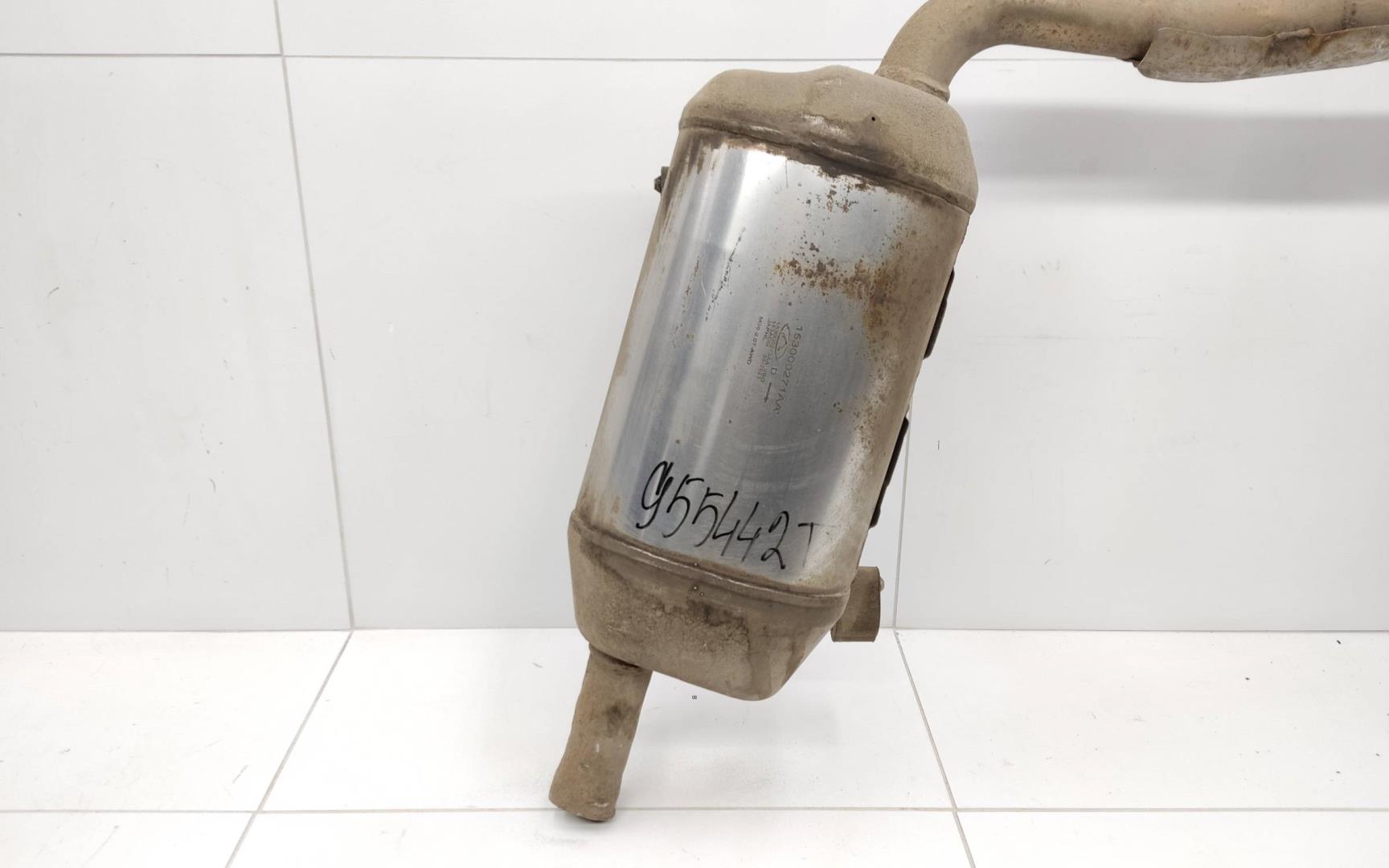 Глушитель задняя часть