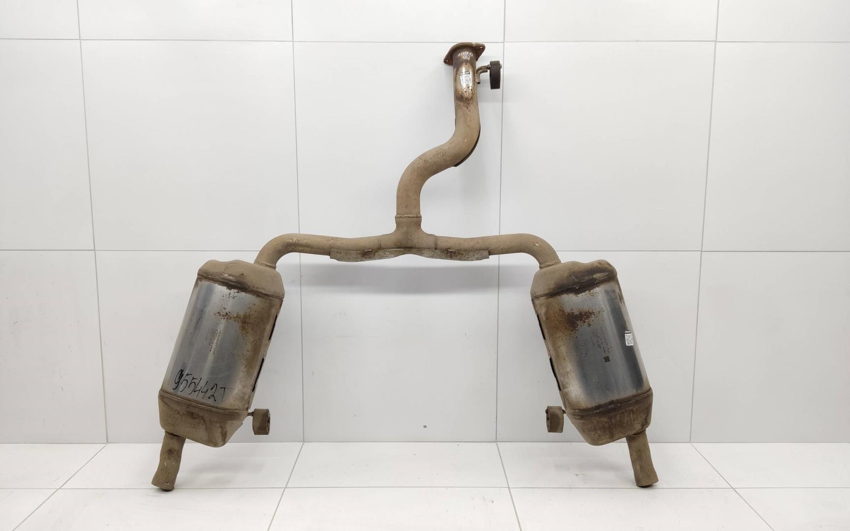 Глушитель задняя часть