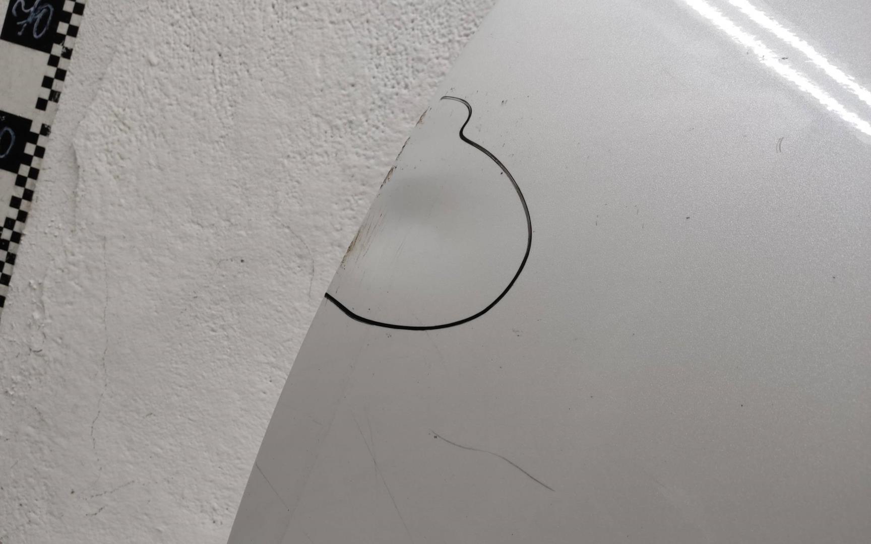 Дверь задняя левая