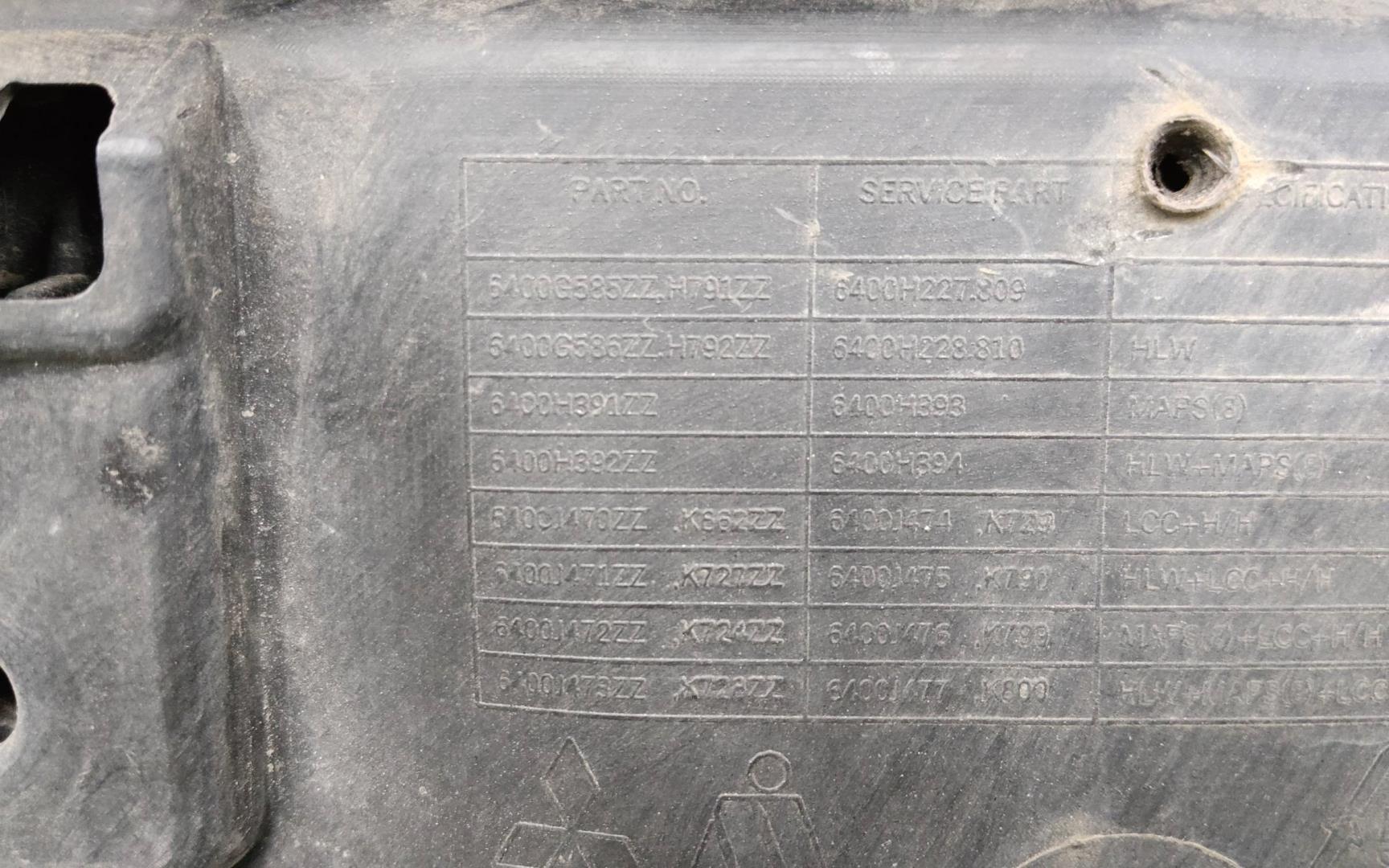 Бампер передний