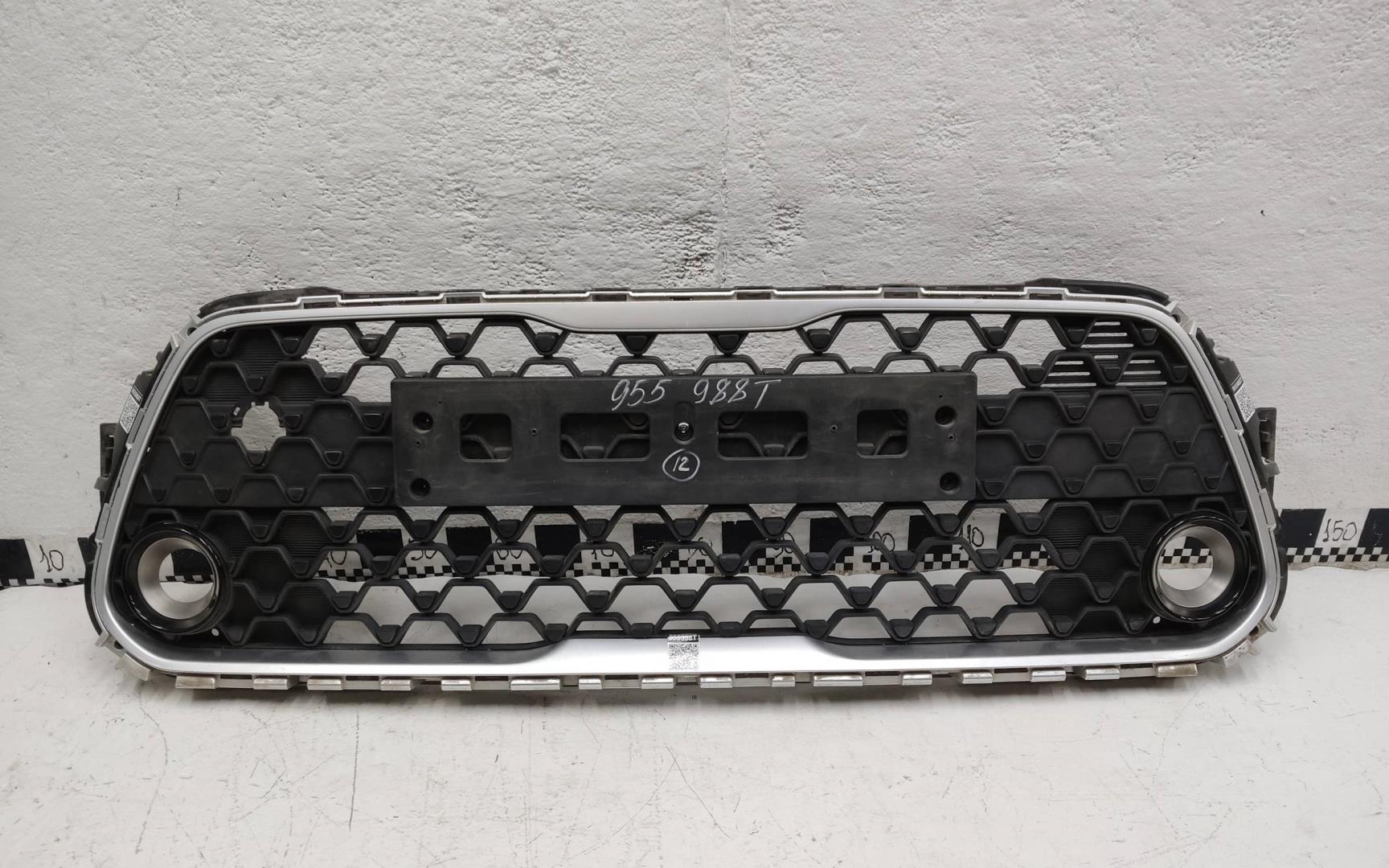 Решетка в бампер центральная