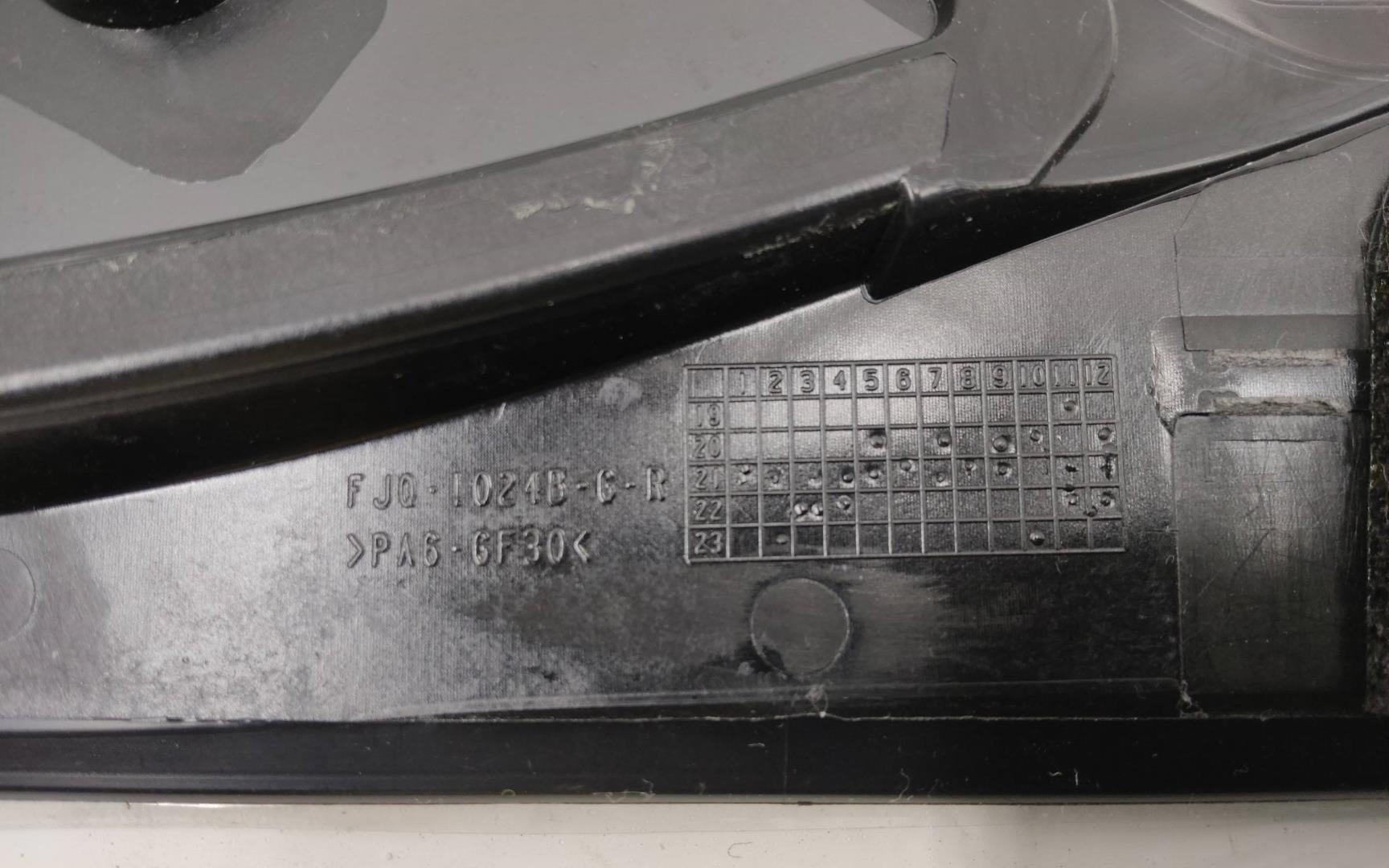 Стекло кузовное глухое правое